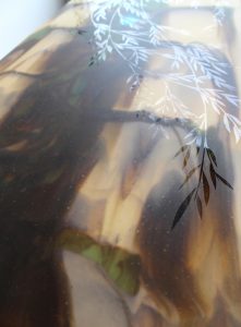 Etched Glass Table