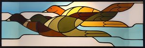 Stained Glass Ducks