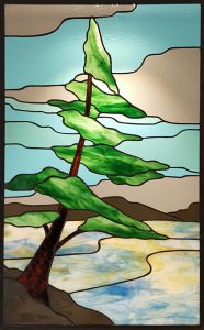 Stained Glass Lone Pine